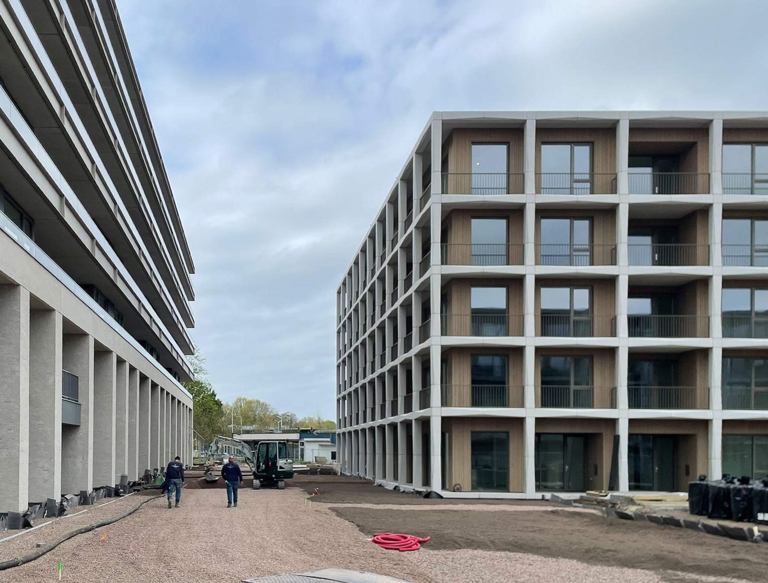 Omgeving Blossem Redwood krijgt vorm